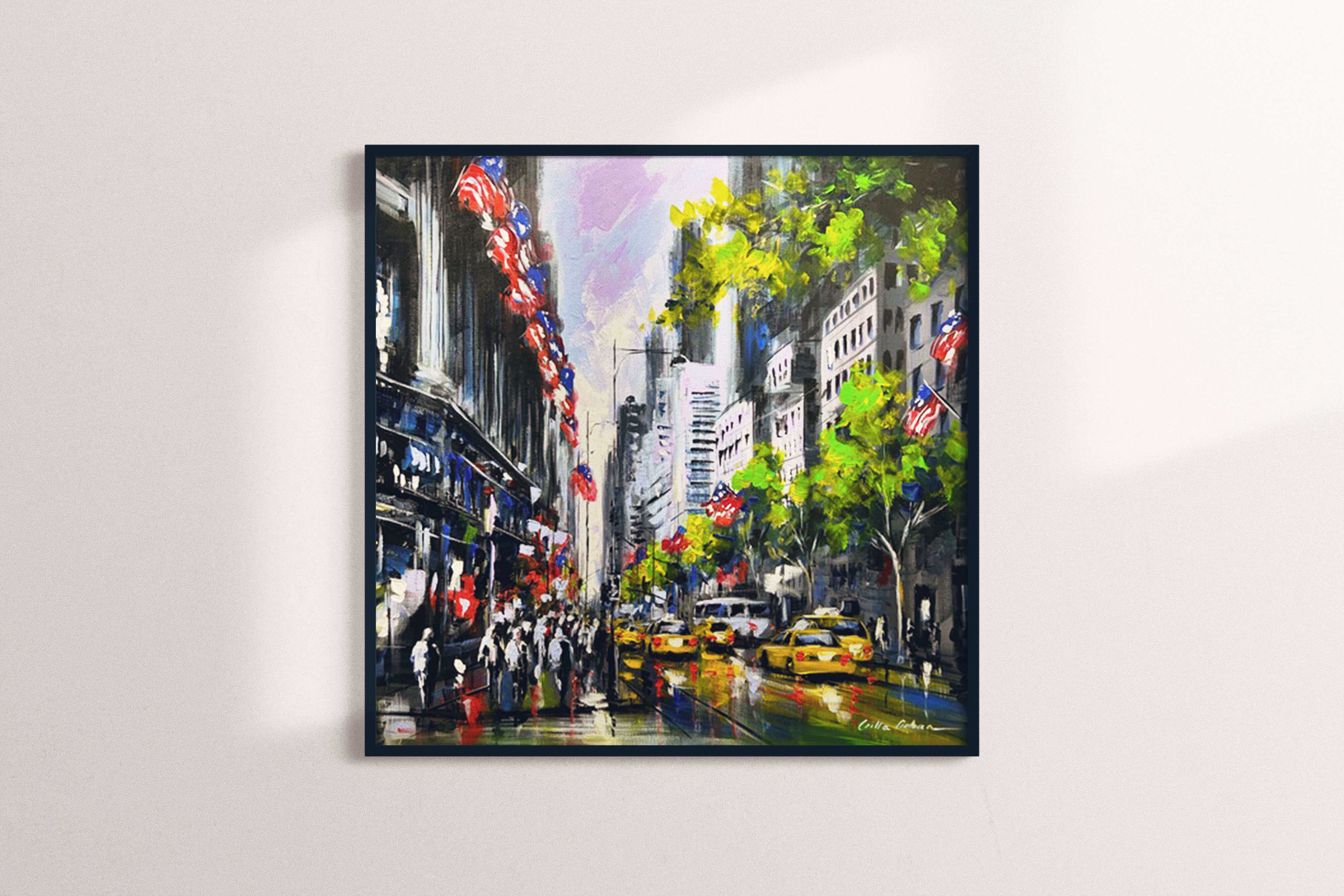 New York View – Csilla Orban Art